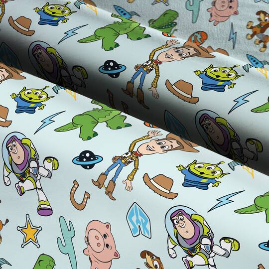 Disney® Toy Story Icon Packed Cotton Fabric